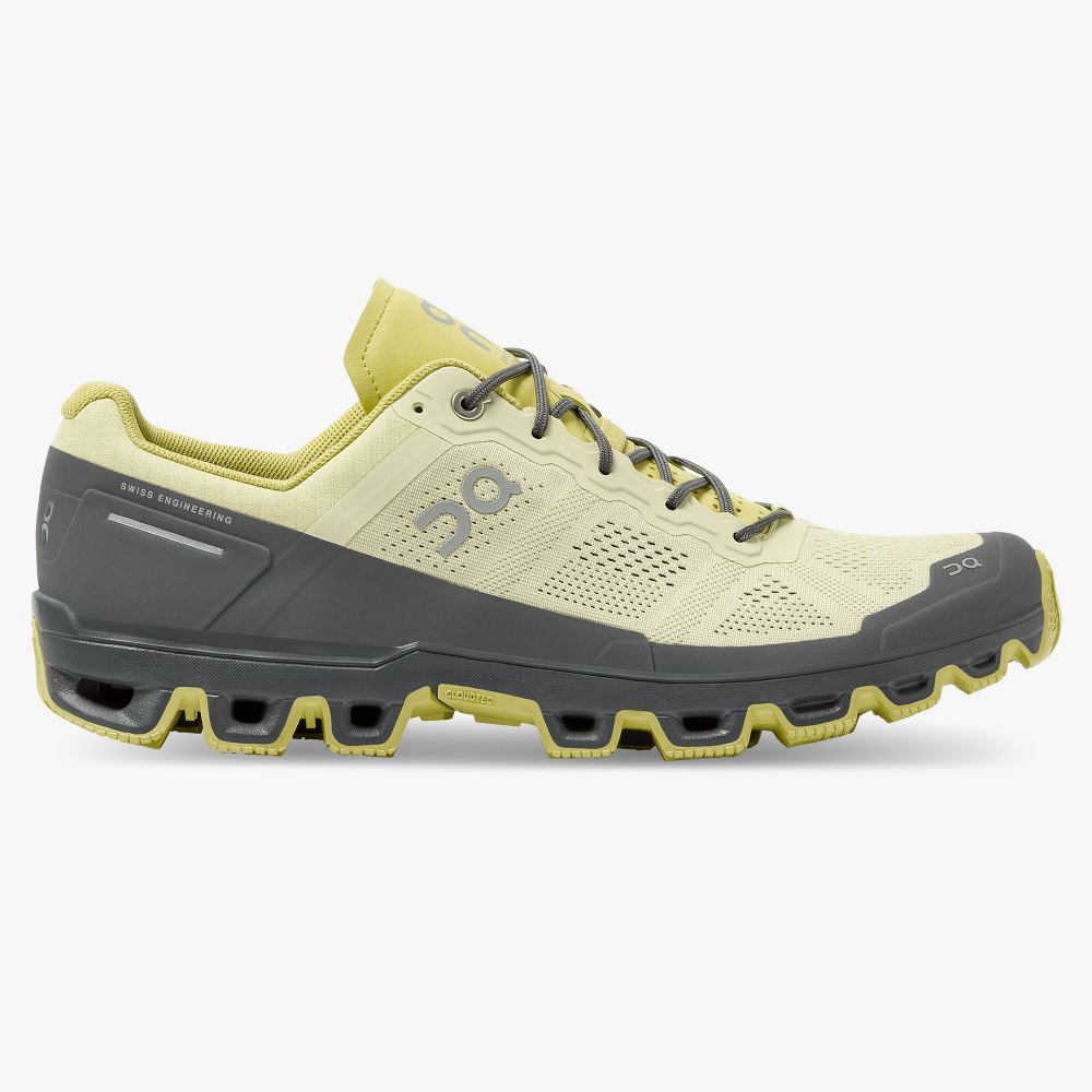 Scarpe Trail Running ON Cloudventure Uomo Lemon IT 00109